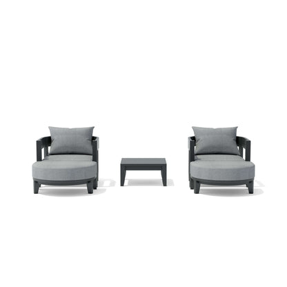 SET-172 5-pc Coronado Aluminum Deep Seating Set — View 2