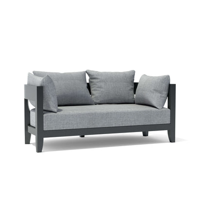 Coronado Deep Seating Aluminum Loveseat — View 2