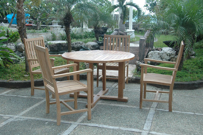 Tosca Wilshere 5-Pieces Dining Set — View 4