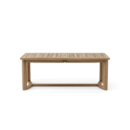 SET-175 13-pc Coronado Extension Dining Table Set — View 7