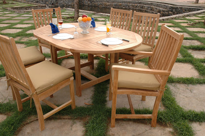 Bahama Wilshire 7-Pieces Extension Dining Set — View 3