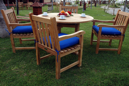 Tosca Classic Armchair 5-Pieces Dining Set — View 3