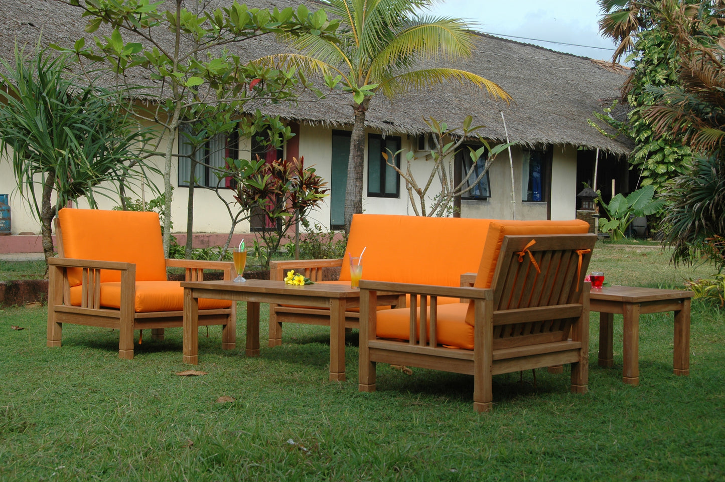 SouthBay Deep Seating 5-Pieces Conversation Set B — View 6