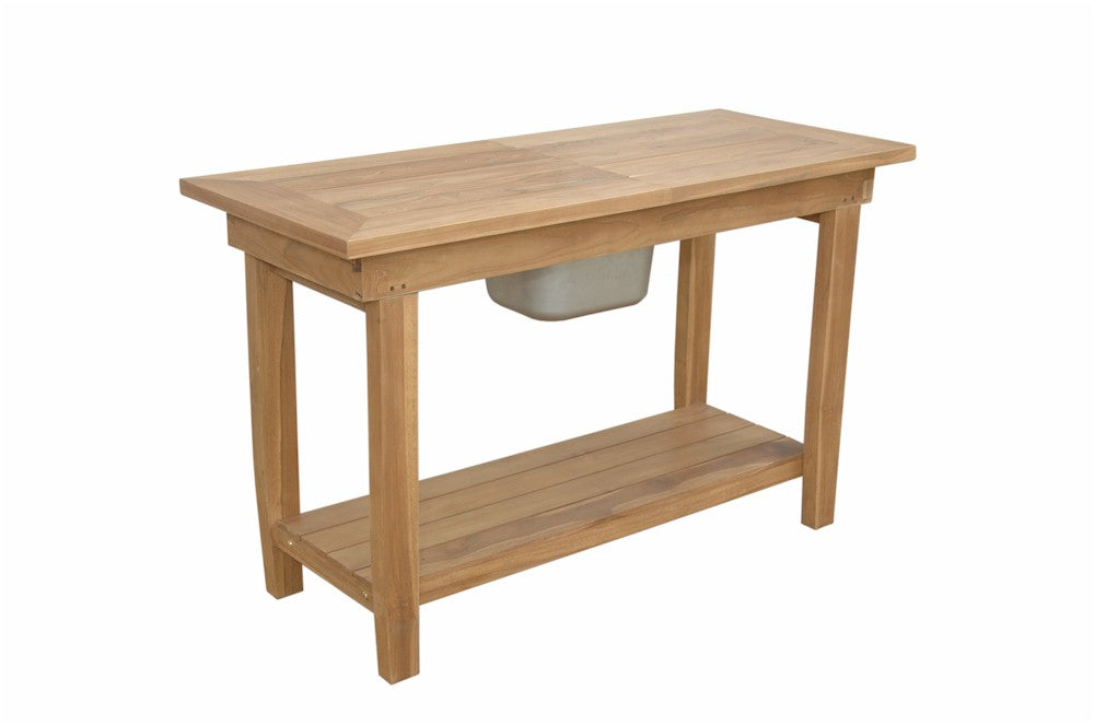 Nautilus Console Table w/ SS Container — View 2