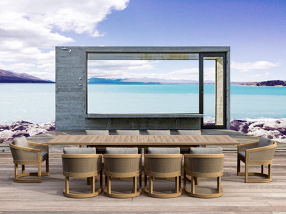 SET-337 11-pc Catania Dining Set — View 2