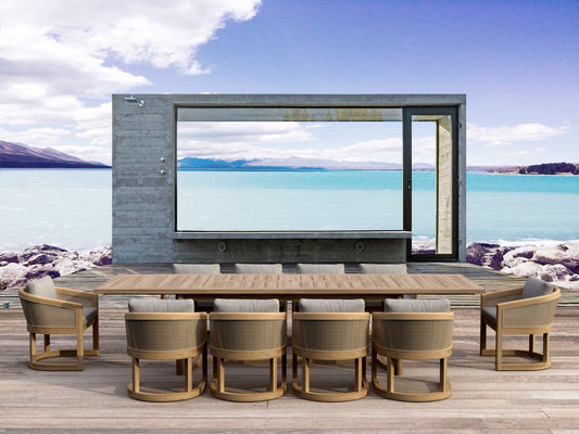 SET-337 11-pc Catania Dining Set — View 2