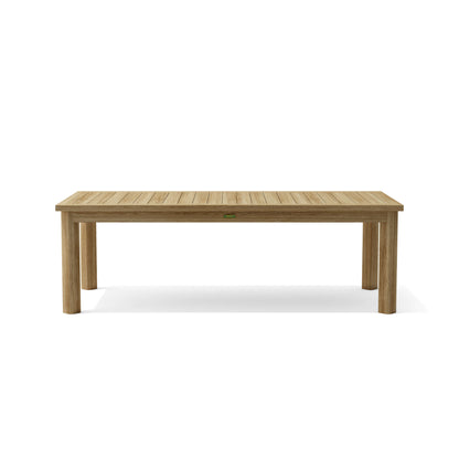 SET-319 11-pc Chelsea Rectangular Dining Table Set — View 5
