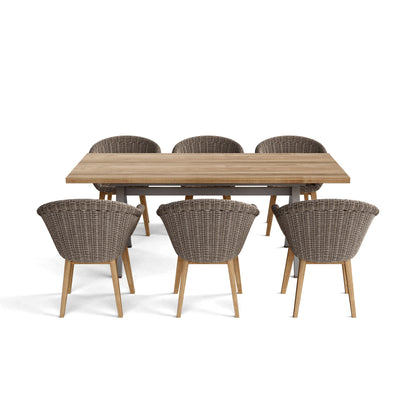 SET-39A 7-pc Alura Padua Dining Table Set — View 2