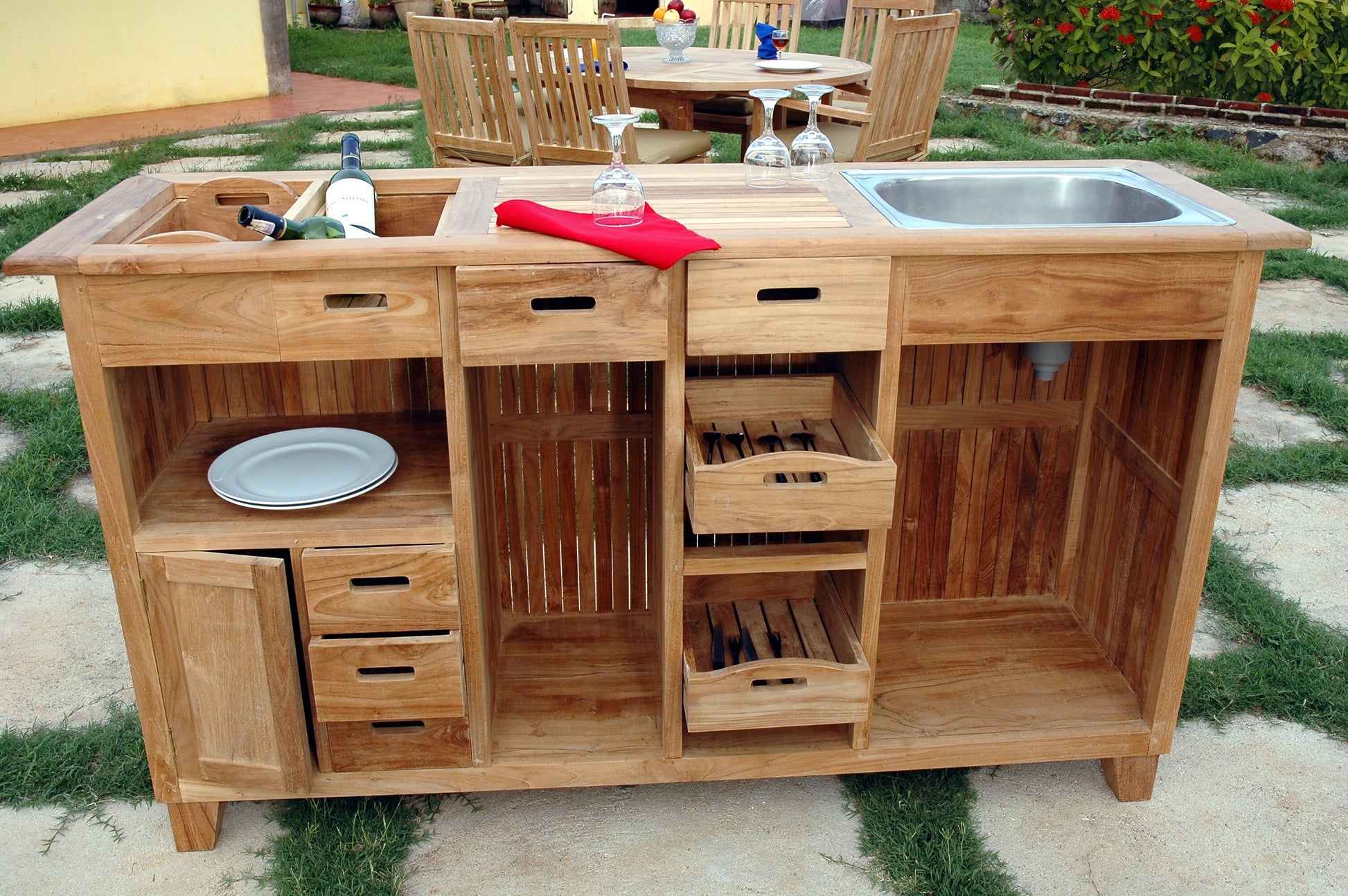 Safari Bar Table — View 4