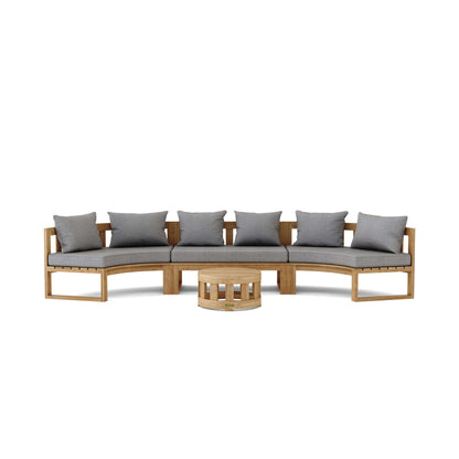 SET-814 Circular Modular Deep Seating Set — View 2