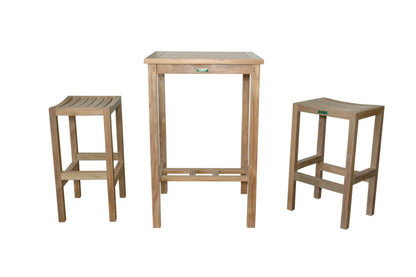 Bahama Montego 3-Pieces Square Bar Set — View 4