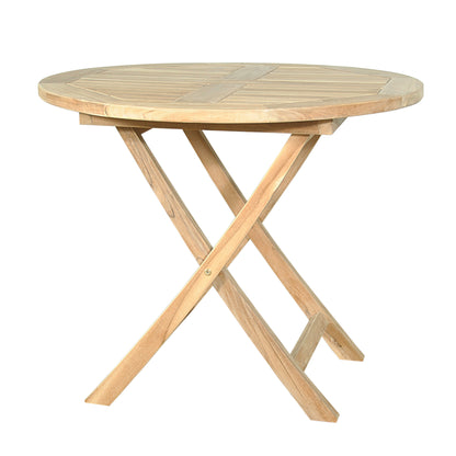 Bahama 35" Round Bistro Folding Table — View 2