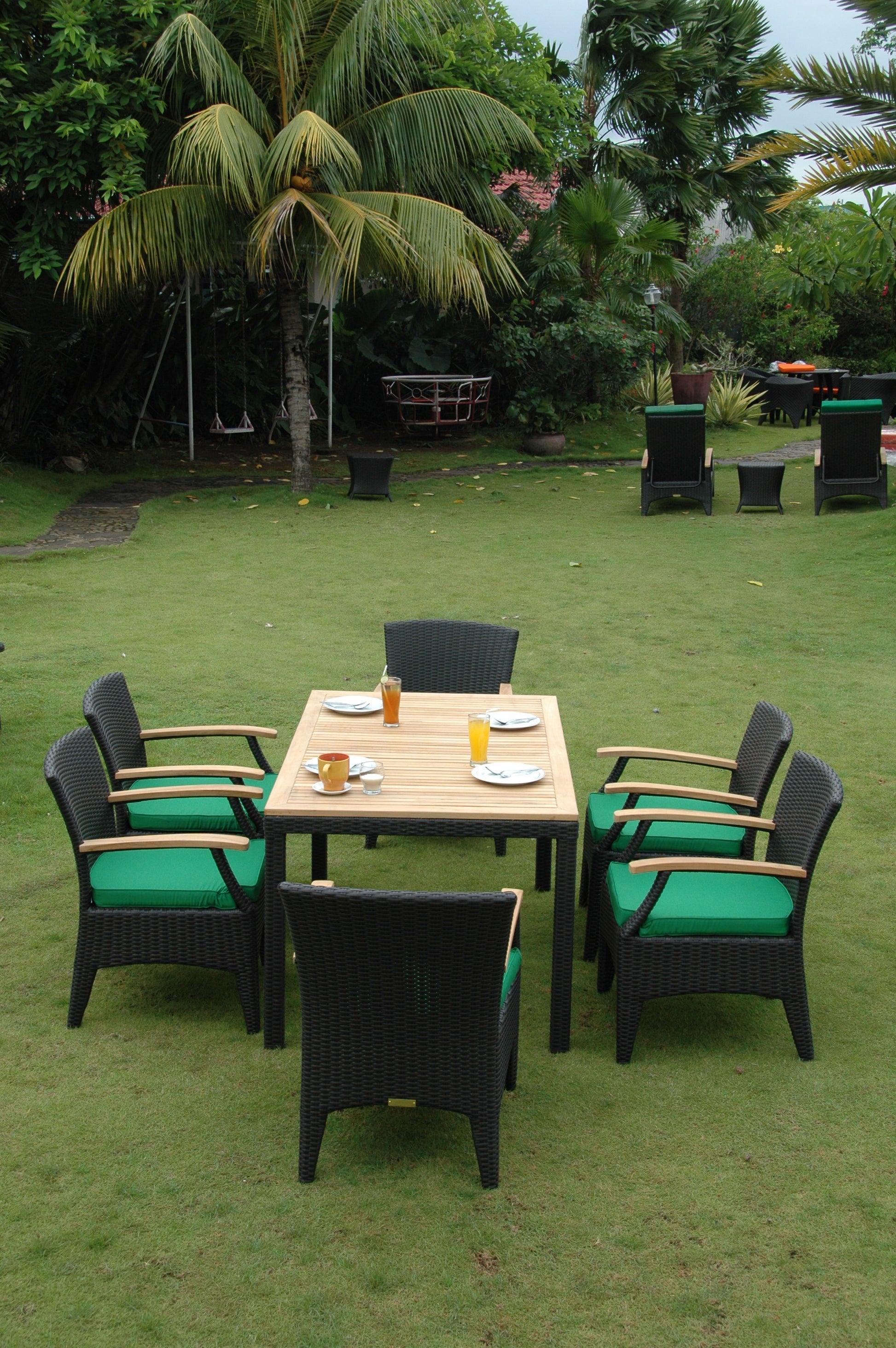 Bellagio 7-Pieces Dining Set — View 2