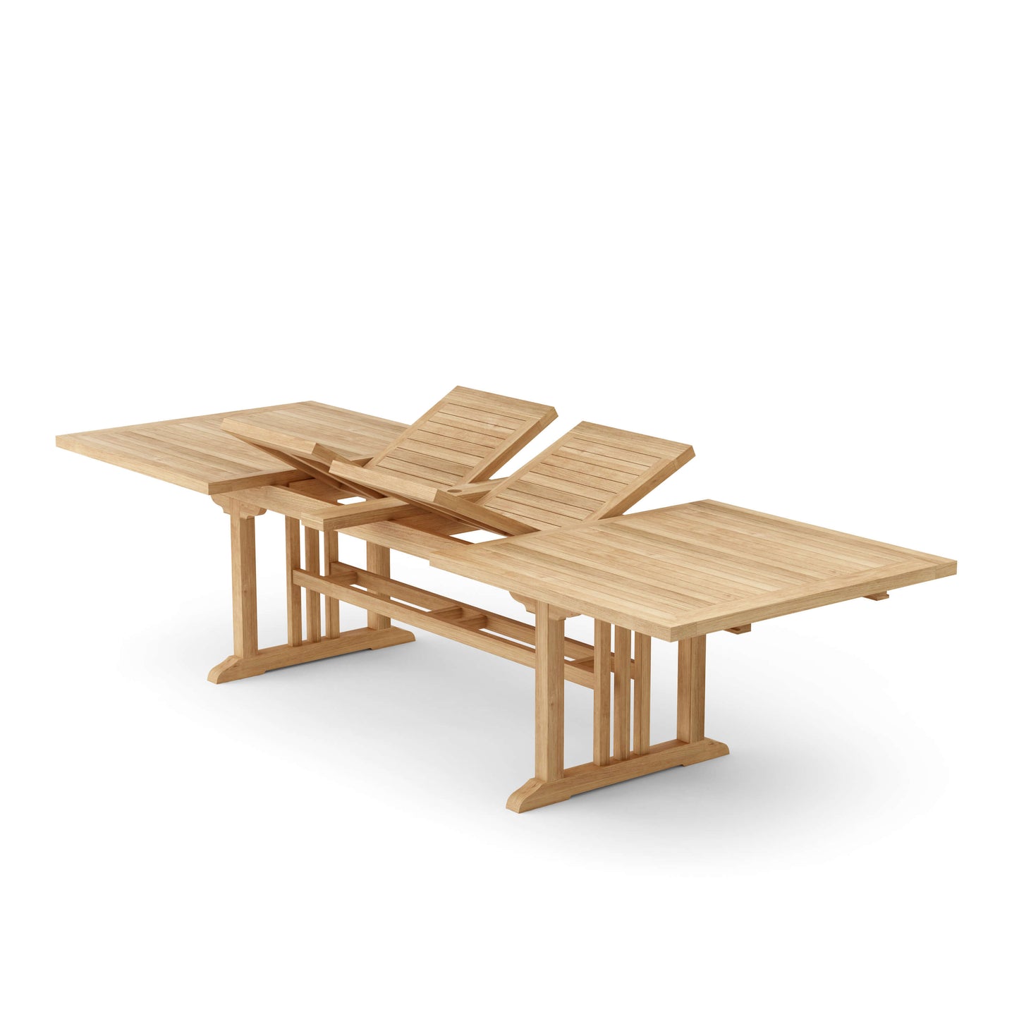 Sahara 126" Rectangular Double Ext. Table — View 5
