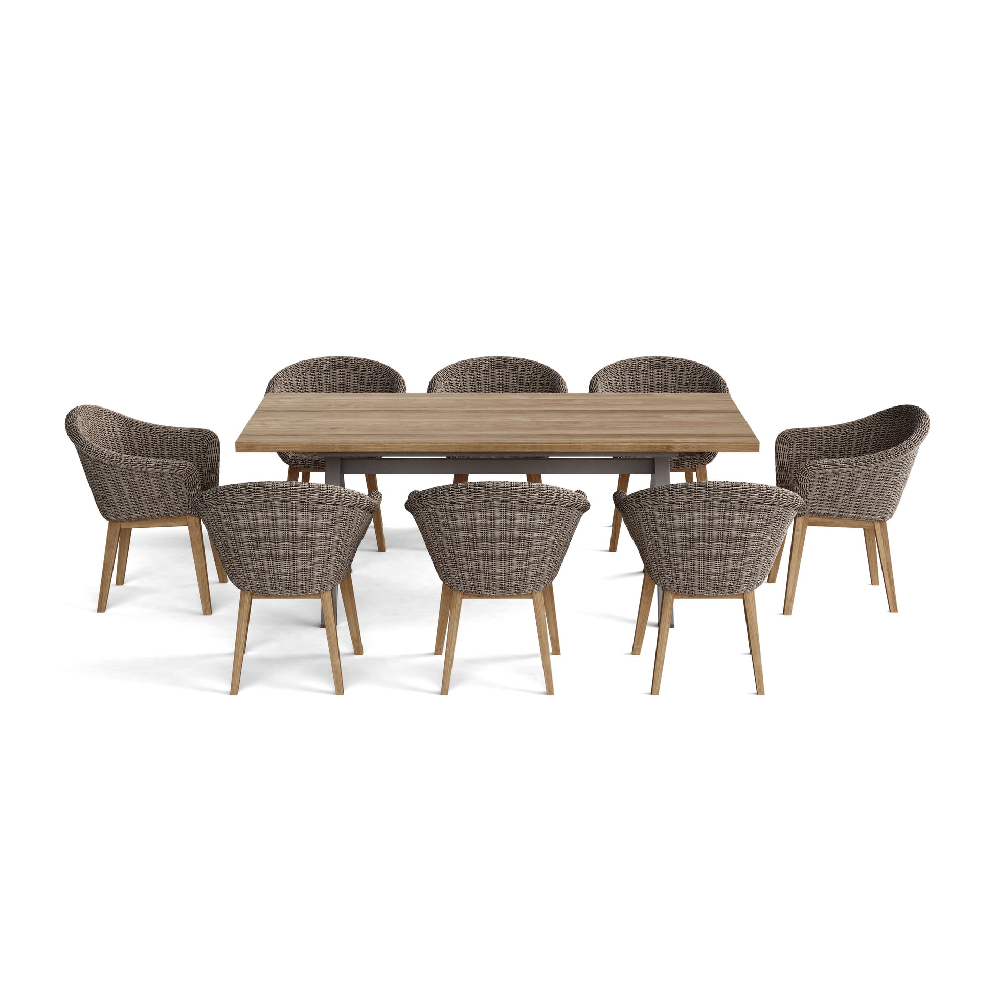 SET-39A 9-pc Alura Padua Dining Table Set