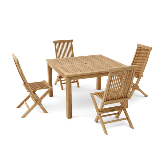Windsor Classic 5-Pieces Folding Dining Chair — View 2