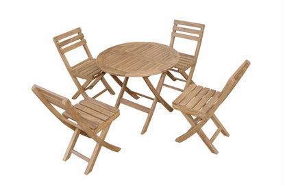 Chester Alabama 5-Pieces Bistro Set — View 2