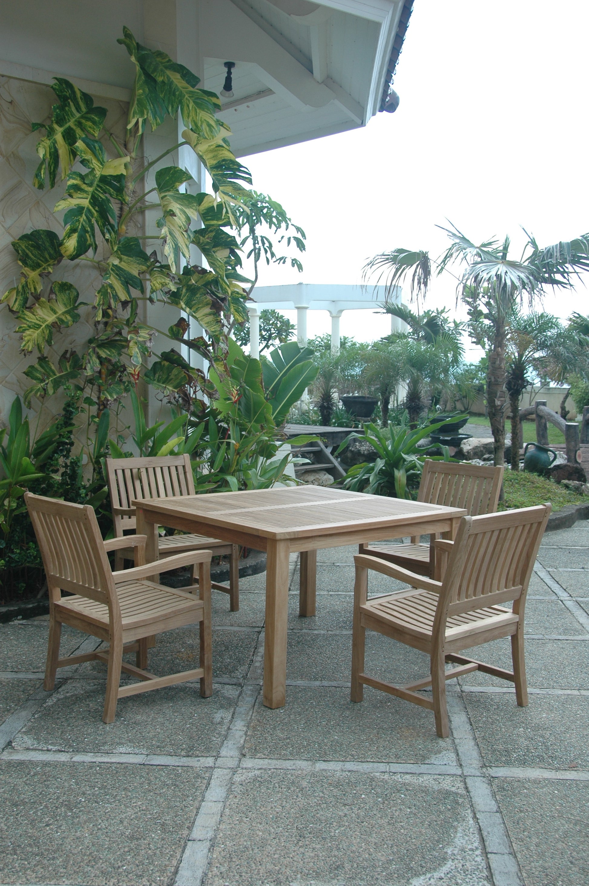 Windsor Rialto Armchair 5-Pieces Dining Set — View 2