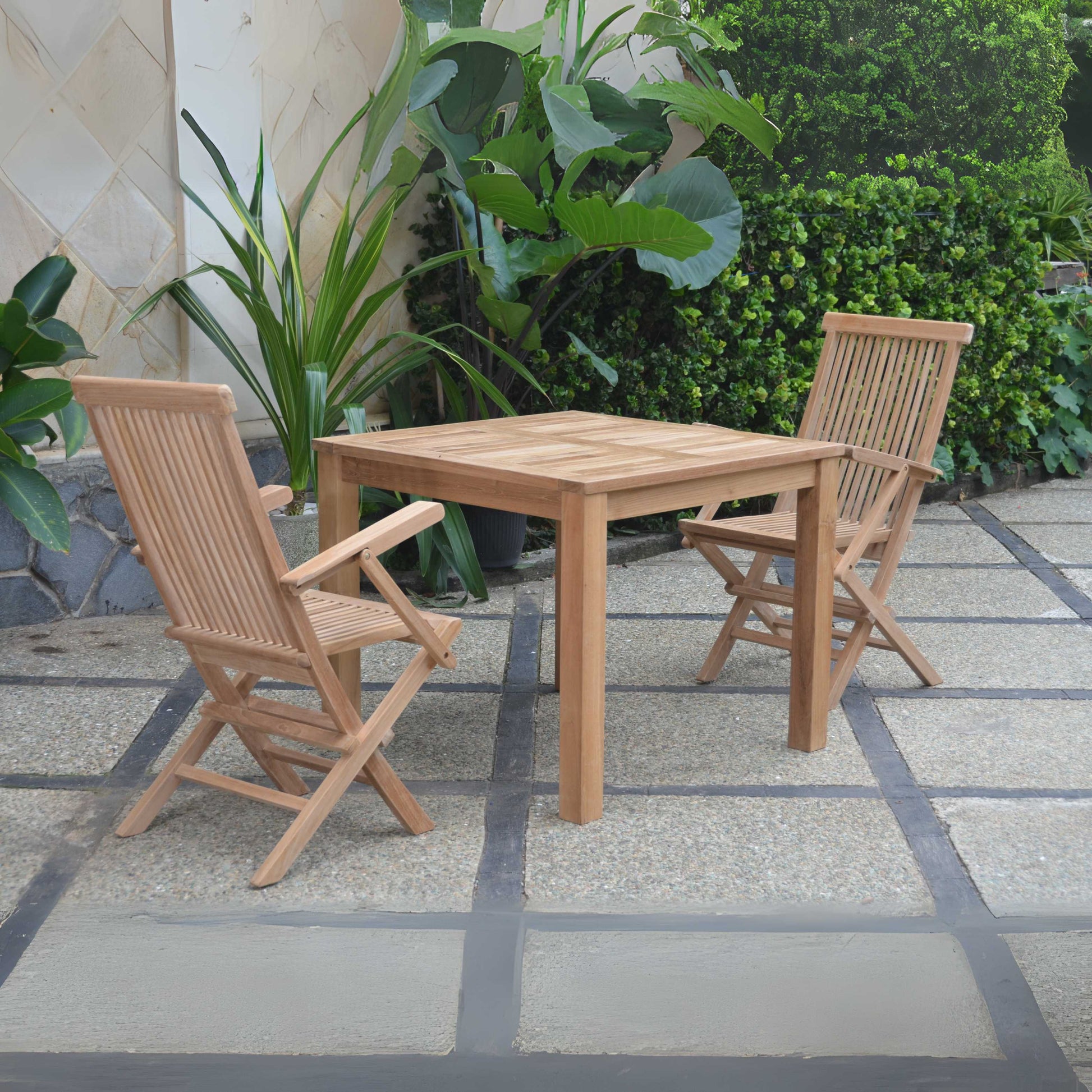 Anderson Teak Bahama Classic 3-Piece Bistro Table | Anderson Teak Bahama Collection
