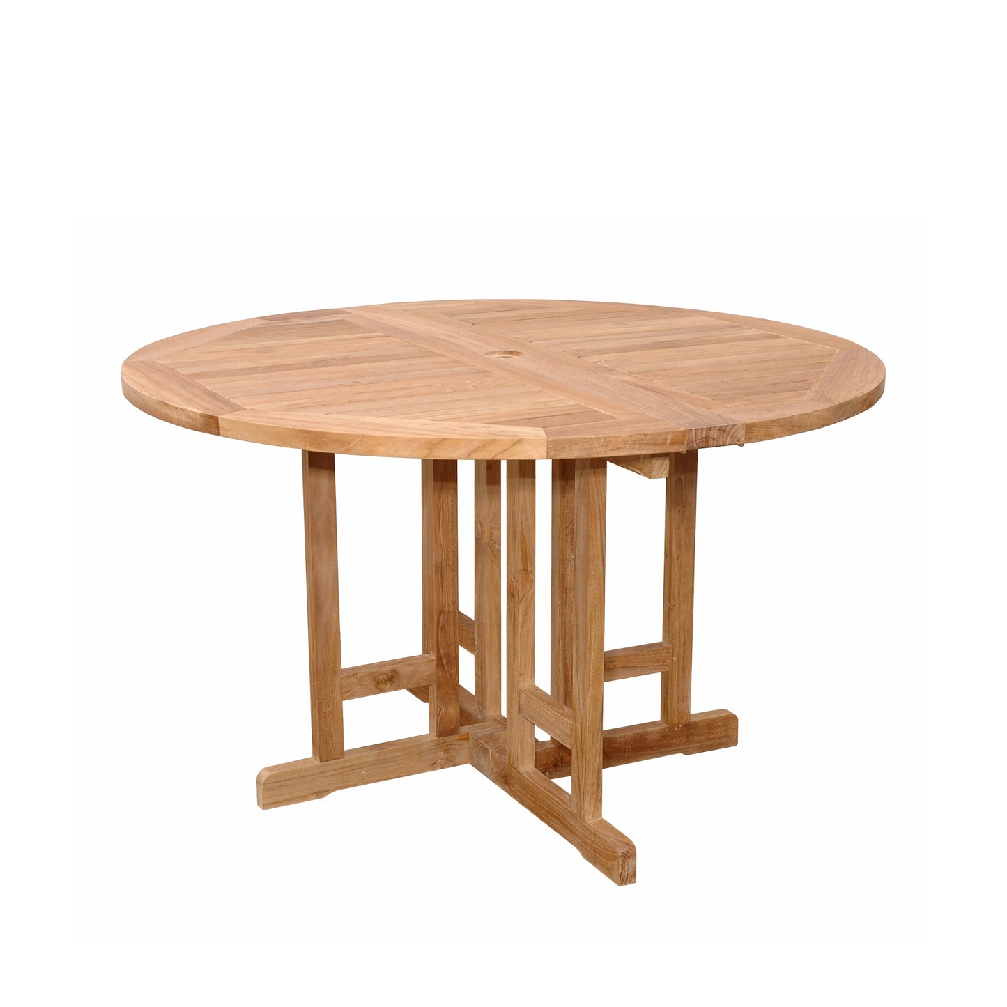 Anderson Teak Butterfly 47" Round Folding Table | Anderson Teak Bahama Collection