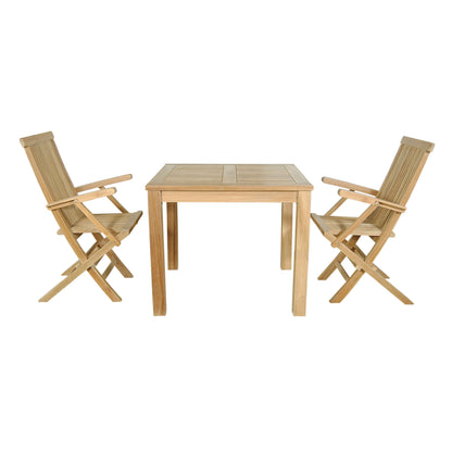Anderson Teak Bahama Classic 3-Piece Bistro Table | Anderson Teak Bahama Collection