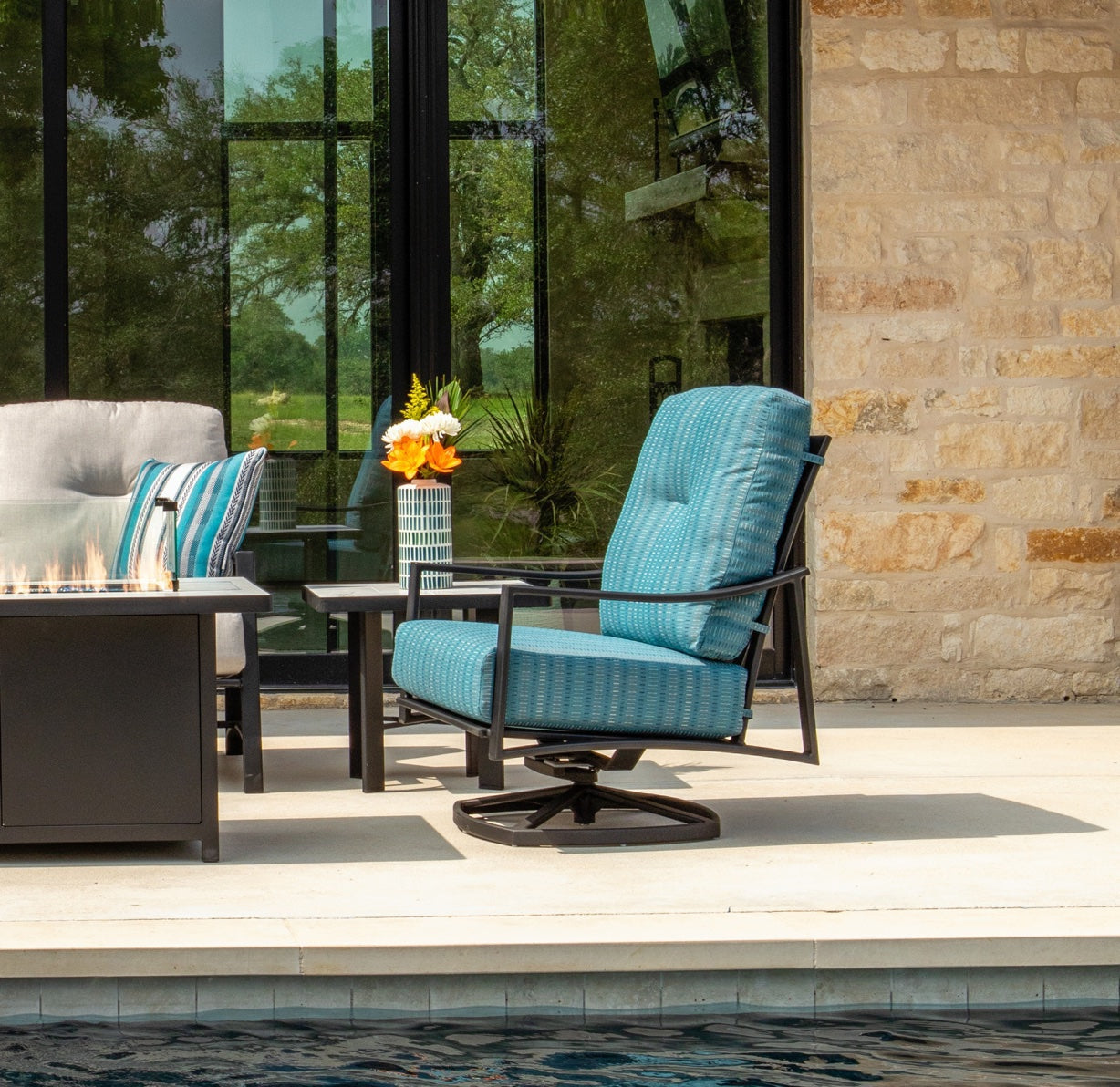 O.W. Lee Avana Ottoman — View 4