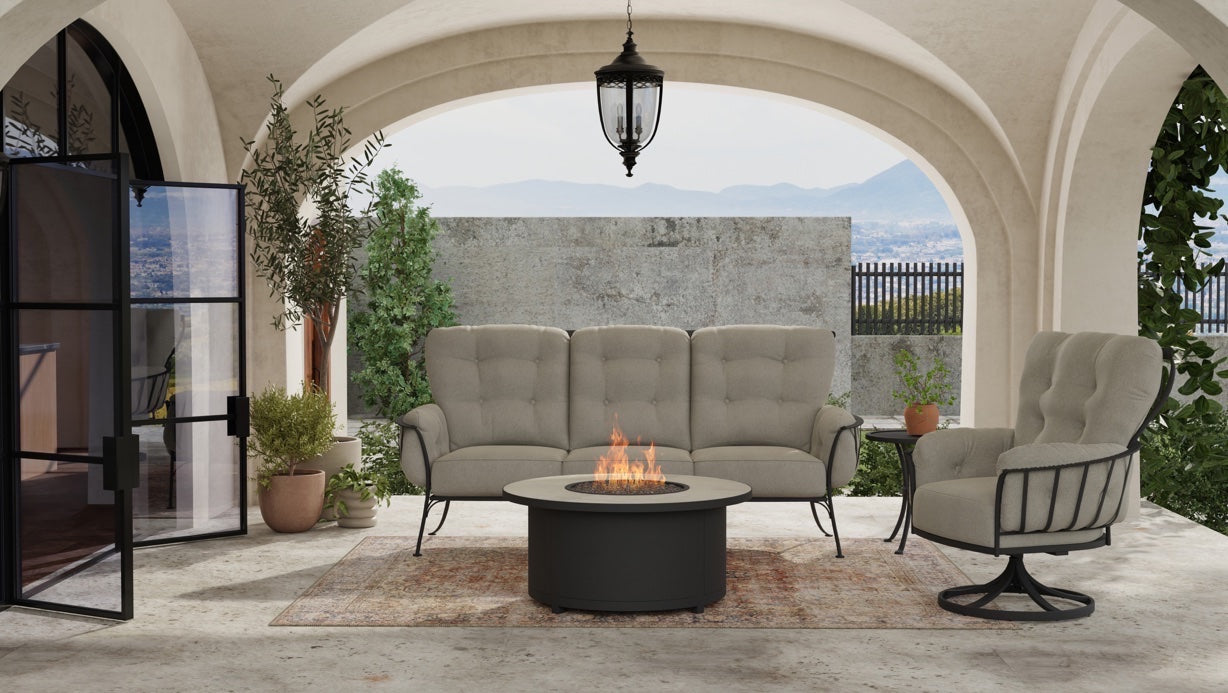 O.W. Lee Studio Ottoman — View 5