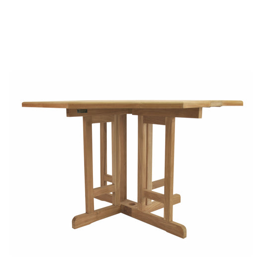Anderson Teak Butterfly 47" Octagonal FoldingTable | Anderson Teak Bahama Collection