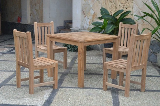 Anderson Teak Bahama Classic 5-Piece Dining Set | Anderson Teak Bahama Collection
